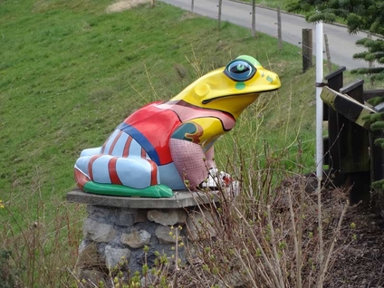 Lustiger Frosch
